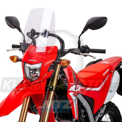 Sada plexi štítu proti větru - ZETA ZE70-1001 - Honda CRF250L+CRF250M / 12-20 + CRF300L / 21-24