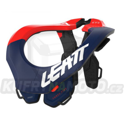 LEATT NECKBRACE chránič krku GPX 3.5 ROYAL barva NAVY / RED velikost L / XL-1020003931-akce