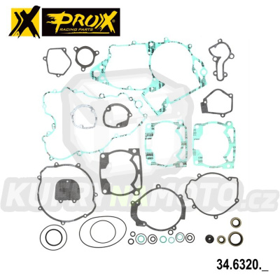 Těsnění kompletní motor (včetně gufer motoru) KTM 250SX / 90-02 + KTM 250EXC / 90-03