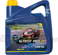 Olej motorový motocyklový Putoline N-Tech ProR+ Road 10W40 (balení 4L)