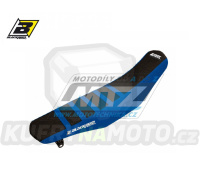 Potah sedla Yamaha YZF250 / 19-23 + YZF450 / 18-22 + WRF250 / 20-23 + WRF450 / 19-23 - barva modro-černá - typ potahu ZEBRA