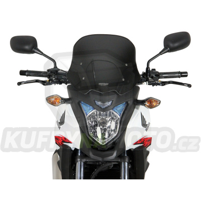 Moto plexi MRA Honda CB 500 X XA 2013 - 2015 typ turistický T kouřové