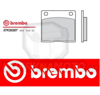 Brzdové destičky Brembo SUZUKI GS E 550 r.v. Od 78 - 79 Originál směs Zadní