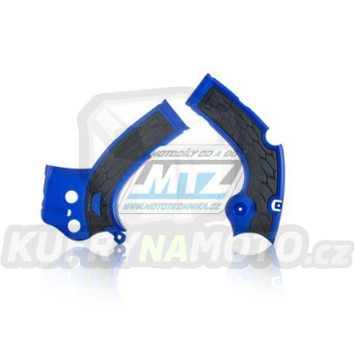 Kryty rámu Yamaha YZF250 / 17-18 + YZF450 / 16-17 + WRF250 / 17-19 + WRF450 / 16-18 - barva modro-černá