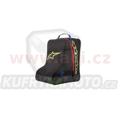 taška na boty, ALPINESTARS (černá/modrá/žlutá fluo/červená)