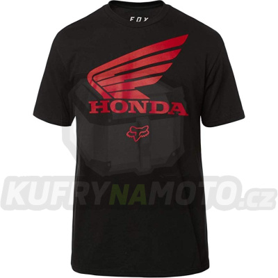 Tričko FOX Honda Tee Black - velikost L