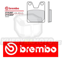 Brzdové destičky Brembo YAMAHA YZF R7 750 r.v. Od 99 -  SP směs Zadní