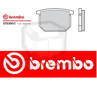 Brzdové destičky Brembo SUZUKI RG 680 r.v. Od 86 - 87 směs Originál Přední