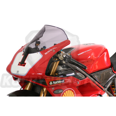 Moto plexi MRA Ducati 916 všechny r.v. typ racing R kouřové