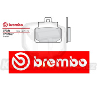 Brzdové destičky Brembo APRILIA LEONARDO 150 r.v. Od 99 -  ST směs Zadní