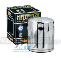 Filtr olejový HF174C (HifloFiltro) chromový - Harley Davidson VRSCA V-Rod + VRSCAW V-Rod + VRSCB V-Rod + VRSCD Night Rod + VRSCDX Night Rod Special + VRSCDX V-Rod 10th Anniversary Edition + VRSCF V-Rod Muscle + VRSCR Street Rod...