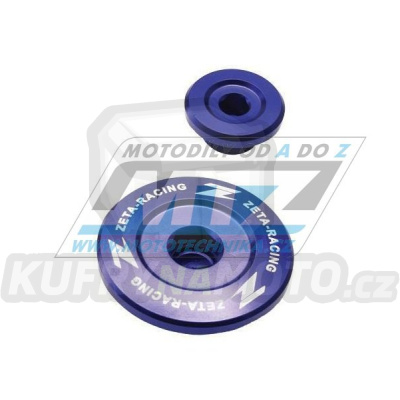 Zátky motoru - ZETA ZE89-1232 - Kawasaki KXF450+KX450 / 09-25 + KXF250+KX250 / 11-25 + KLX450R / 08-15 + KX250X+KX450X - modré