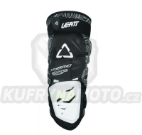 LEATT nákoleníky chrániče kolen 3DF HYBRID black/WHITE barva černá/bílá velikost L/XL