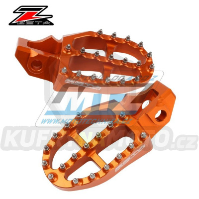 Stupačky ZETA Racing Alu - ZETA ZE93-1827 - KTM 85SX+125SX+150SX+250SX + 250SXF+350SXF+450SXF + 150EXC+250EXC+300EXC + 250EXCF+350EXCF+450EXC+500EXC + Husqvarna TC85+TC125+TC250 + FC250+FC350+FC450 + TE250+TE300 + FE250+FE350+FE450+FE501 + Gas-Gas MC