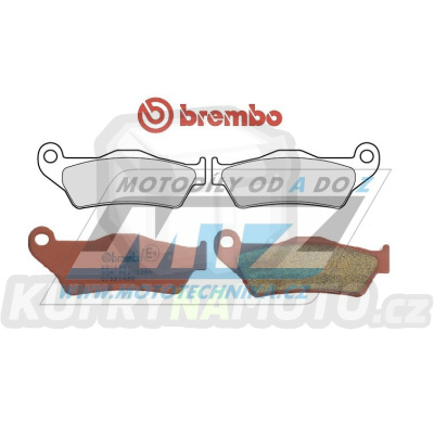 Destičky brzdové Brembo (originál Brembo Genuine Parts) - směs Sinter SD