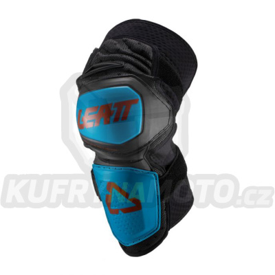 LEATT kolenní ENDURO chrániče ČERNÁ / MODRÁ VELIKOST S / M-5019210030-akce