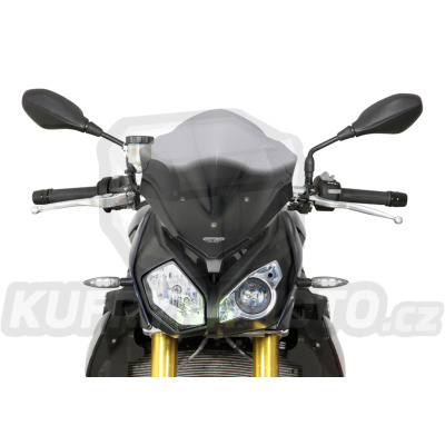 Moto plexi MRA BMW S 1000 R 2014 - typ racing R kouřové