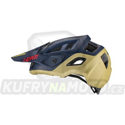 LEATT MTB cyklo 3.0 ALL MOUNTAIN V21.1 PŘILBA PÍSKOVÁ BARVA NAVY / VELIKOST M 55-59cm-1021000701