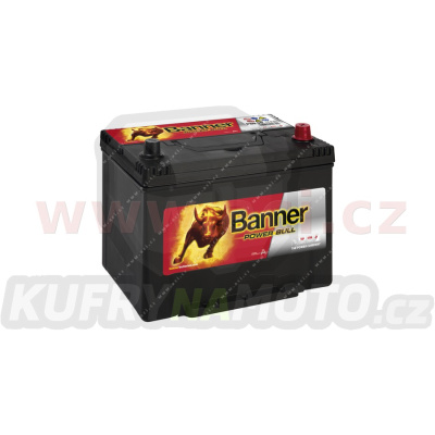 80Ah baterie, 640A, pravá BANNER Power Bull 260x174x200(222)