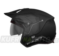 Přilba MT otevřená JET TRIAL DISTRICT SV SOLID GLOSS BLACK barva černá lesk velikost XXL