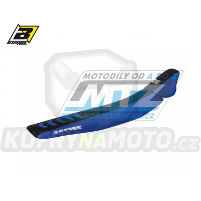 Potah sedla Yamaha YZF450 / 23-24 + YZF250 / 24 + WRF250+WRF450 - barva černo-modrá - typ potahu DG3