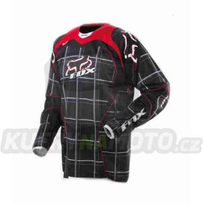 Dres motokros FOX BLITZ Black/Red - černo-červený - velikost M