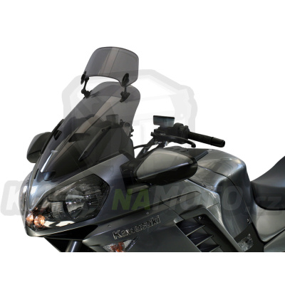 Moto plexi MRA Kawasaki GTR 1400 2007 - 2014 typ X – Creen turistické XCTM kouřové