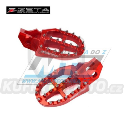 Stupačky ZETA Racing Alu - ZETA ZE93-1822 - KTM 85SX+125SX+150SX+250SX + 250SXF+350SXF+450SXF + 150EXC+250EXC+300EXC + 250EXCF+350EXCF+450EXC+500EXC + Husqvarna TC85+TC125+TC250 + FC250+FC350+FC450 + TE250+TE300 + FE250+FE350+FE450+FE501 + Gas-Gas MC