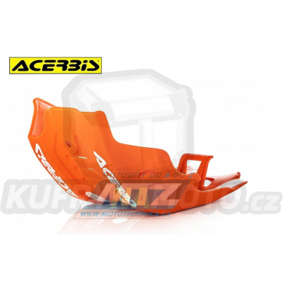 Kryt pod motor Acerbis KTM 450SXF / 19-22 + Husqvarna FC450 / 19-22 + Gas-Gas MC450F / 21-23 - barva oranžová/bílá