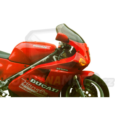 Moto plexi MRA Ducati 851 1989 - 1991 typ spoiler S čiré