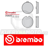 Brzdové destičky Brembo SUZUKI GP all models 125 r.v. Od 77 -  směs Originál Přední