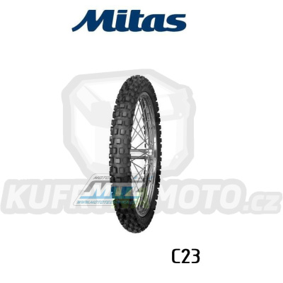 Pneu Mitas 80/100-21&quot; C23 Super (žlutý pruh) 51R TT