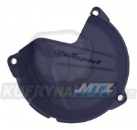 Kryt spojkového víka KTM 125SX+144SX+150SX / 01-15 + 125EXC+200EXC / 01-16 + Husqvarna TC125 / 14-15 + TE125 / 14-16 - (barva modrá)