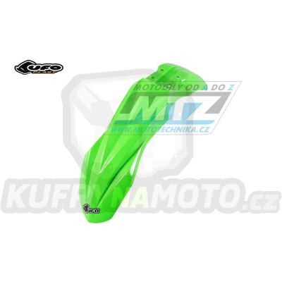 Blatník přední Kawasaki KXF450 / 16-17 + KXF250 / 17 - barva FLUO zelená (neon zelená)