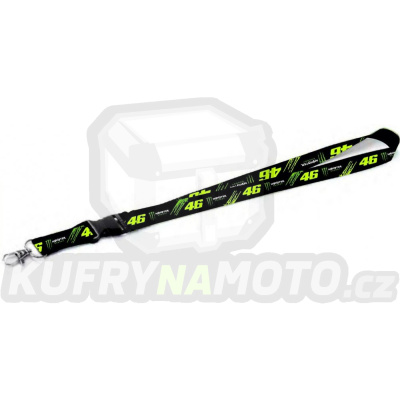 Klíčenka na krk VR46 DUAL MONSTER černá 496004