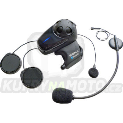 SENA SMH10-11 interkom handsfree headset moto SMH10 BLUETOOTH 3.0 DO 900M s universálním setem mikrofonů ( 1 set ) - akce