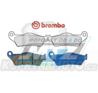 Destičky brzdové Brembo (originál Brembo Genuine Parts) - směs Ceramic Carbon TT