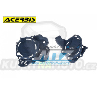 Kryty spojkového víka a víka zapalování Acerbis - Husqvarna TC125 / 23 + KTM 125SX+125XC / 23 - barva modrá