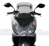 Plexi plexisklo MRA Honda PCX 125 2010 - 2013 typ varioturistické VT kouřové