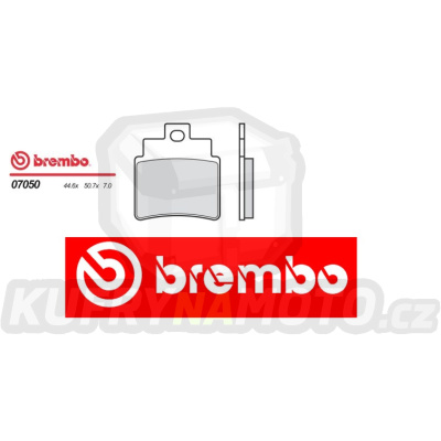 Brzdové destičky Brembo SYM VOYAGER 250 r.v. Od 05 -  směs XS Přední