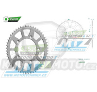 Rozeta řetězová (převodník) Dural 0894-52zubů ESJOT 51-13025-52 - barva stříbrná - KTM 65SX / 02-24 + 60SX / 97-01 + Husqvarna TC65 / 17-24 + Gas-Gas MC65