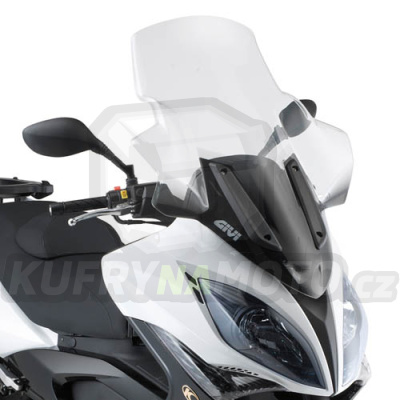 Plexisklo Givi Kymco Xciting R 500 i 2009 - 2014 G2849- D 295 ST