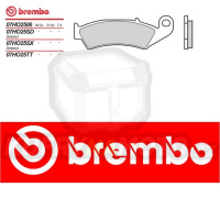 Brzdové destičky Brembo HONDA CR R, RK 125 r.v. Od 87 - 94 směs TT Přední