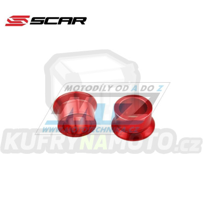 Rozpěrky na osu zadního kola SCAR - Honda CR125+CR250 / 00-07 + CRF250R / 04-24 + CRF250RX / 19-24 + CRF250X / 04-17 + CRF450R / 02-24 + CRF450RX / 17-24 + CRF450L / 19-20+CRF450X / 05-16 + CRF450RL / 21-24