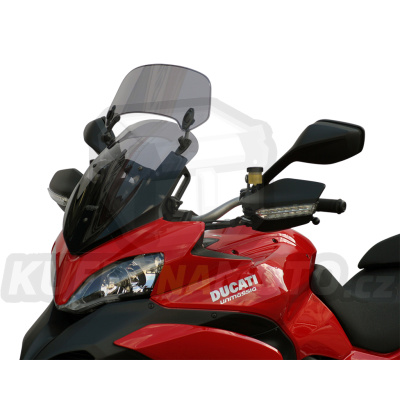 Plexi plexisklo MRA Ducati Multistrada 1200 S 2009 - 2012 typ X – Creen turistické XCT čiré