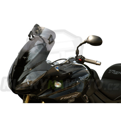 Moto plexi MRA Triumph Tiger 1050 SE Sport 2006 - 2015 typ varioturistické VT kouřové