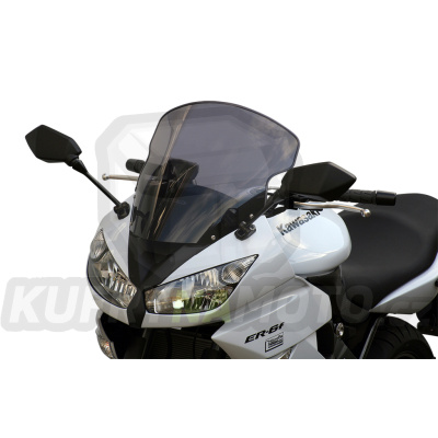 Moto plexi MRA Kawasaki ER 6 F 650 2009 - 2011 typ turistický T černé