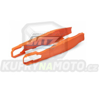 Kryty kyvné vidlice - KTM 125SX+150SX+250SX / 13-22 + 250SXF+350SXF+450SXF / 13-22 + Husqvarna TC125+TC250+TE125+TE250+TE300 / 14-22 + FC250+FC350+FC450 + FE250+FE350+FE450+FE501 / 14-22 - oranžové