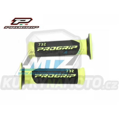 Rukojeti/Gripy Progrip 732 - žluté fluo