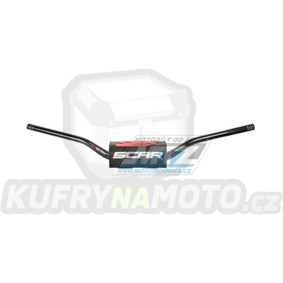 Řídítka SCAR O2 Fatbar (1 1/8” = 28,6mm) Ricky Carmichael KTM 65SX High - černé